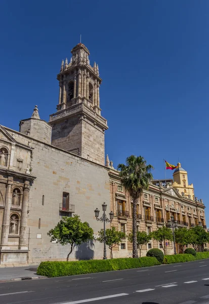 Башня Монастыря Convento Santo Domingo Валенсии Испания — стоковое фото