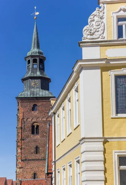 Torre Iglesia Johannis Centro Verden Alemania — Foto de Stock