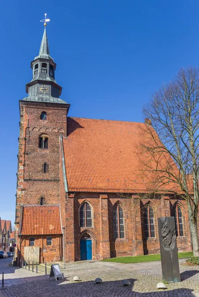 Iglesia Johannis Centro Antiguo Verden Alemania — Foto de Stock