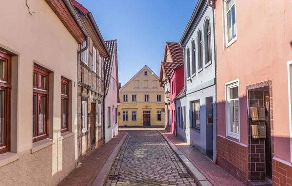 Colorido Adoquinado Centro Verden Alemania — Foto de Stock