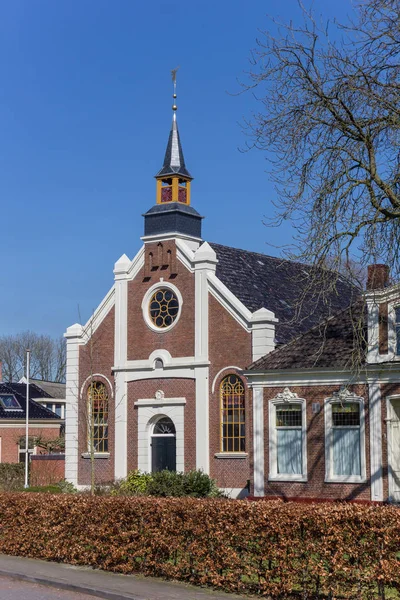 Hervormde Kerk Het Historische Dorp Thesinge Nederland — Stockfoto