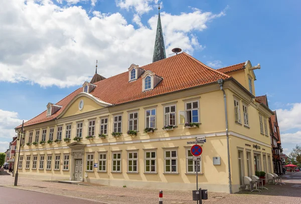 Historisches Rathaus Zentrum Von Uelzen Deutschland — Stockfoto