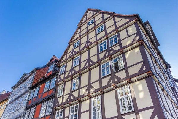 Maisons Colombages Dans Centre Historique Hanovre Allemagne — Photo