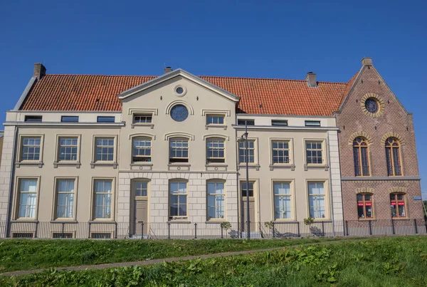 Dawnego Więzienia Opierając Się Oostereiland Hoorn Holandia — Zdjęcie stockowe