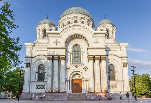 Iglesia San Miguel Arcángel Kaunas Lituania —  Fotos de Stock