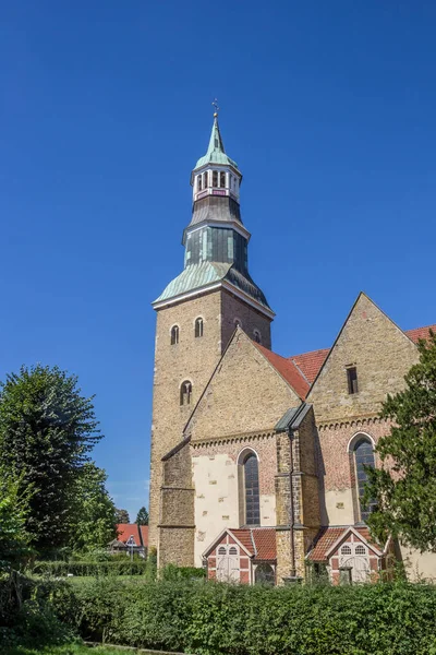 Chiesa San Silvestro Nel Centro Storico Quakenbruck Germania — Foto Stock