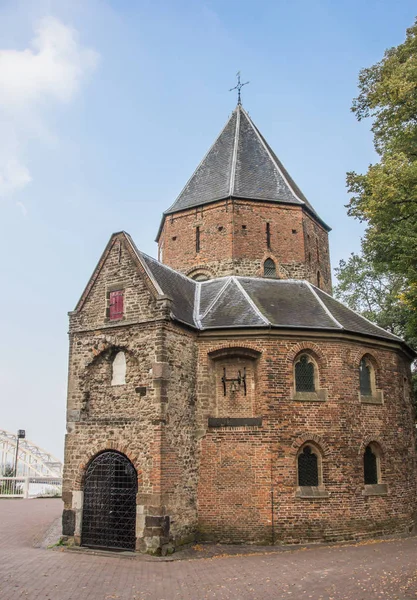 Kościół Sint Nicolaas Waalbrug Nijmegen Holandia — Zdjęcie stockowe