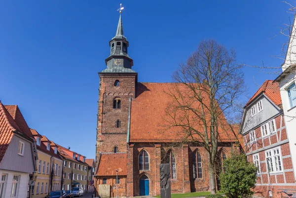 Iglesia Johannis Centro Antiguo Verden Alemania — Foto de Stock