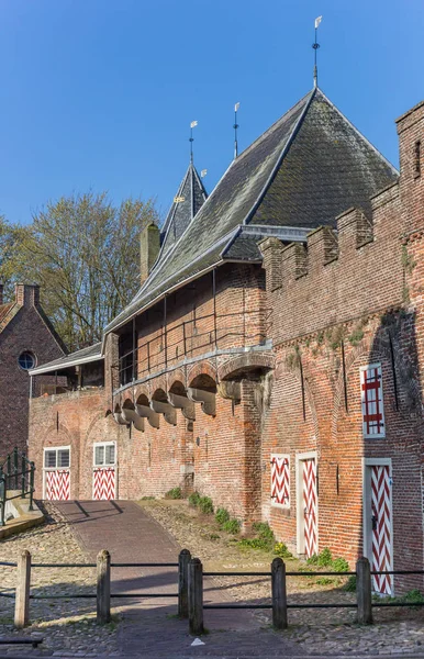 Old City Gate Koppelpoort Amersfoort Hollandia — Stock Fotó