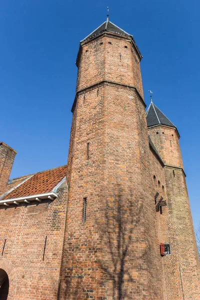 Старий Міські Ворота Kamperbinnenpoort Амерсфорт Нідерланди — стокове фото