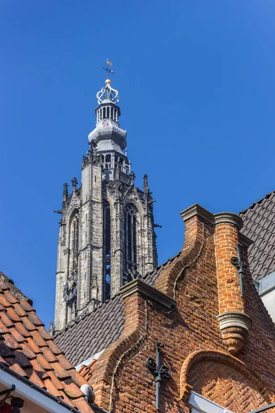 Daken Kerktorentje Amersfoort Nederland — Stockfoto