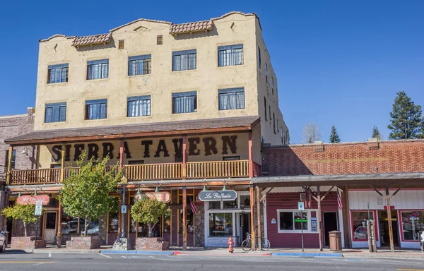 Antigua Taberna Calle Principal Truckee California Estados Unidos — Foto de Stock