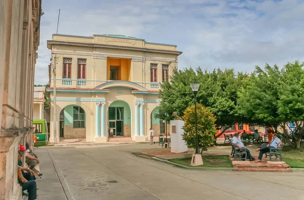 Edifício Colonial Antigo Centro Histórico Baracoa Cuba — Fotografia de Stock