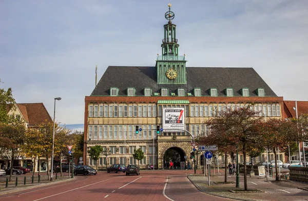 Stadhuis Het Centrum Van Emden Duitsland — Stockfoto