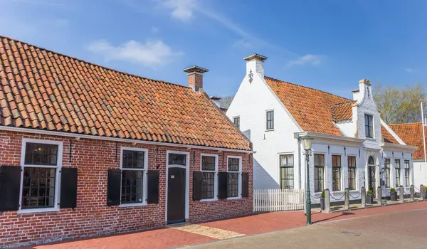Oude Huizen Het Historische Dorp Van Aduard Nederland — Stockfoto
