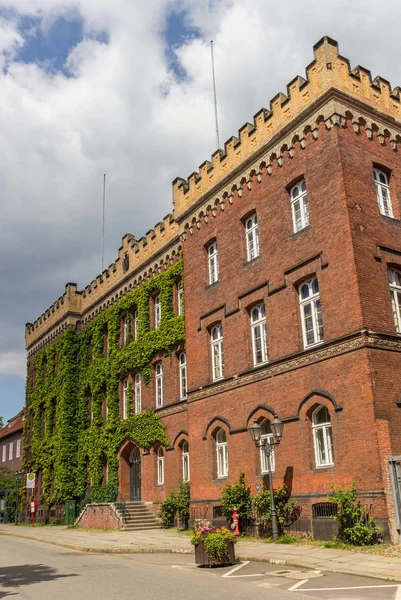 Edifício Histórico Governo Amtsgericht Luneburg Alemanha — Fotografia de Stock