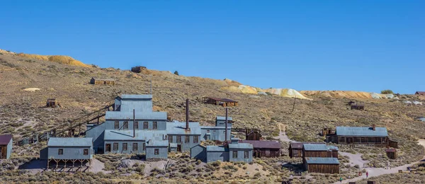 老工厂在博迪国家历史公园 加利福尼亚州 — 图库照片