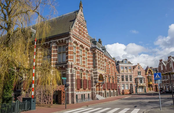 Oude Gebouw Van Het Museum Groningen Nederland — Stockfoto