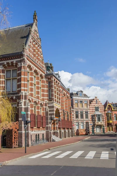 Oude Gebouw Van Het Museum Groningen Nederland — Stockfoto