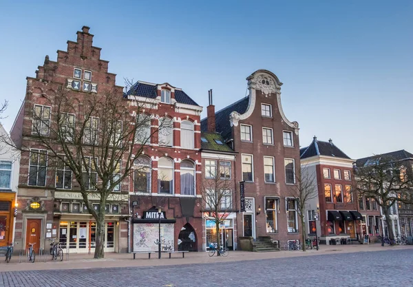 Eski Binalarda Groningen Hollanda Vismarkt — Stok fotoğraf