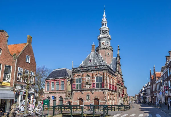 Hôtel Ville Dans Ville Historique Bolsward Hollande — Photo