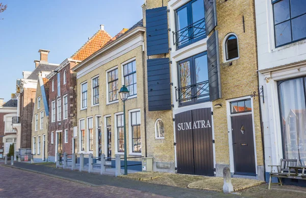 Oud Pakhuis Historische Stad Harlingen Nederland — Stockfoto