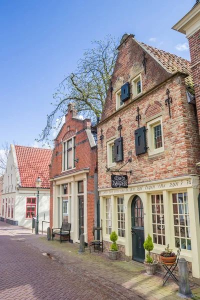 Gamla Byggnader Centrum Appingedam — Stockfoto