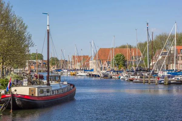 Hafen Zentrum Des Historischen Dorfes Enkhuizen Niederlande — Stockfoto