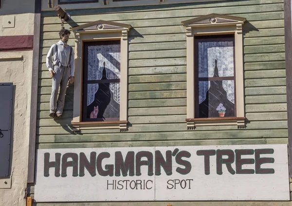 Placerville Kaliforniya Tarihi Nokta Hangmans Ağaç Stok Fotoğraf