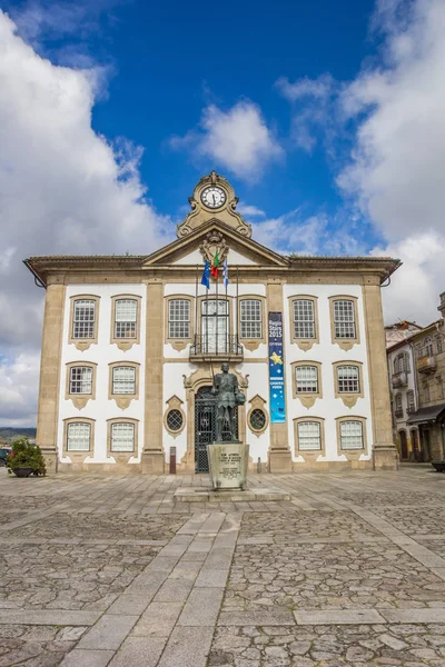 Stadhuis Het Centrale Plein Chaves Portugal — Stockfoto