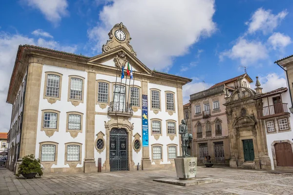 Town Hall Central Square Chaves Portugal — Stock Photo, Image