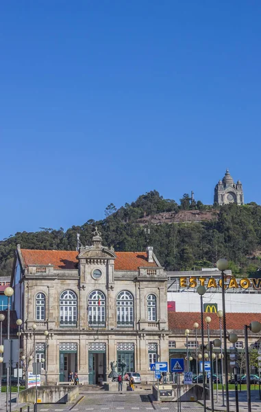 ポルトガルViana Castelo ポルトガルに鉄道駅 — ストック写真