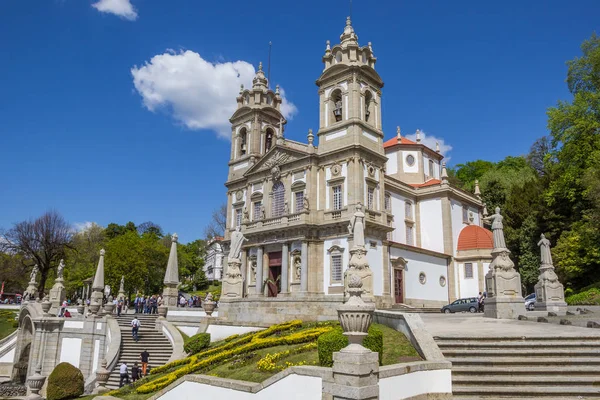 Bom Jesus Monte Kerk Braga Portugal — Stockfoto