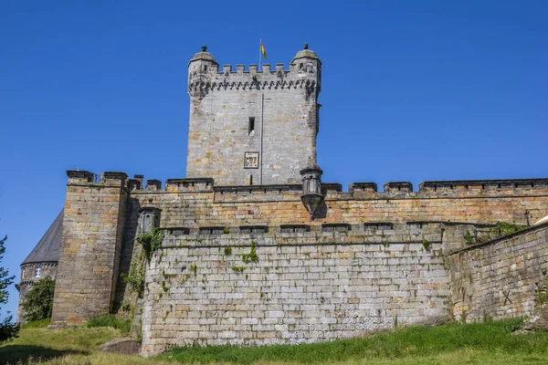 Muro Torre Castelo Bentheim Alemanha — Fotografia de Stock