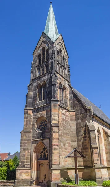 Katholische Kirche Historischen Zentrum Von Schuttorf Deutschland — Stockfoto
