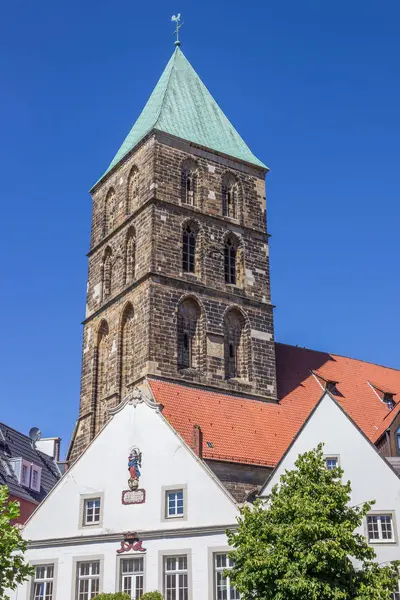 Torre Iglesia Dionysius Rheine Alemania — Foto de Stock