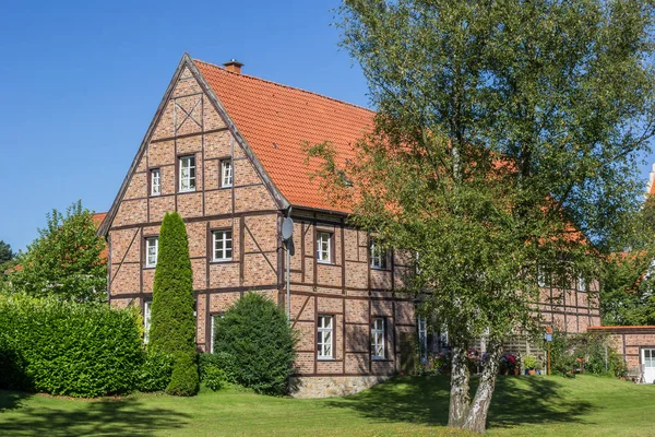 Történelmi Házban Kommende Steinfurt Németország — Stock Fotó