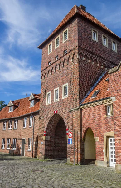 古い城門 Coesfeld ドイツの歴史的な中心部に Walkenbruckentor — ストック写真