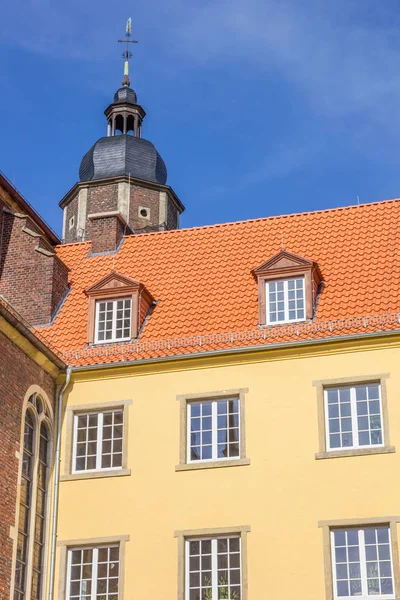 Bunte Altbauten Zentrum Von Coesfeld — Stockfoto