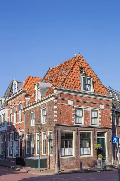 Historiska Hus Centrum Hoorn Nederländerna — Stockfoto