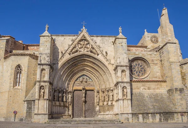 Iglesia Santa Maria Major Morella España — Foto de Stock