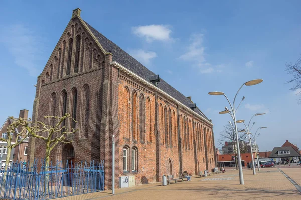 Iglesia Reformada Vitus Plaza Del Mercado Winschoten Países Bajos —  Fotos de Stock