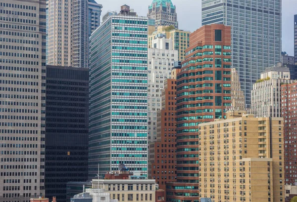 Appartement Gebouwen Van Het Centrum Van New York City Verenigde — Stockfoto