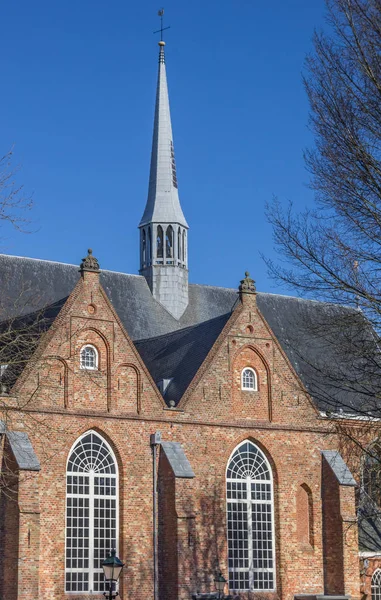 Iglesia Jacobijner Centro Histórico Leeuwarden Países Bajos —  Fotos de Stock