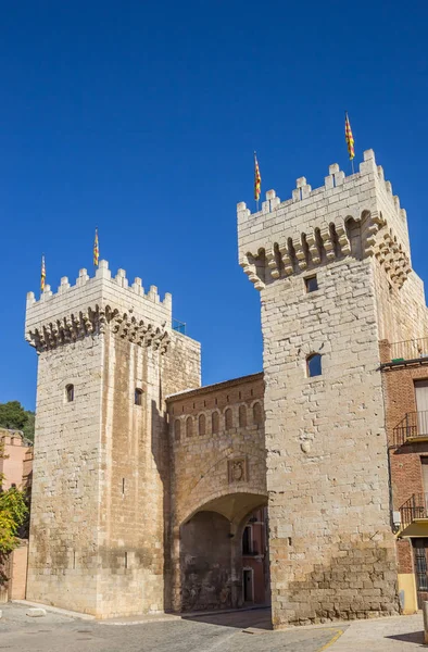 Puerta Baja Ciudad Medieval Daroca España —  Fotos de Stock