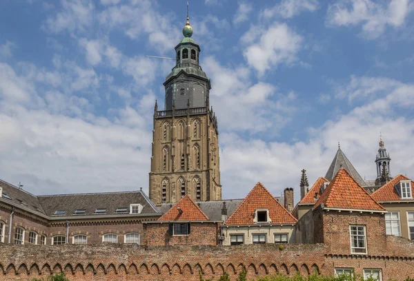 Zutphen Hollanda Walburgis Kilisesi Nin Kulesi — Stok fotoğraf