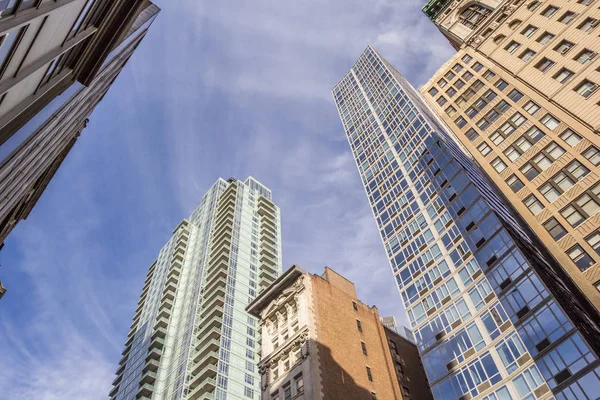 Wolkenkrabbers Fifth Avenue New York City Amerika — Stockfoto