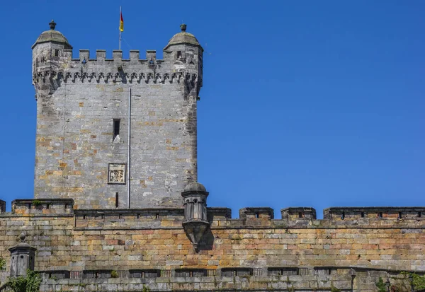 Muro Torre Castelo Bentheim Alemanha — Fotografia de Stock