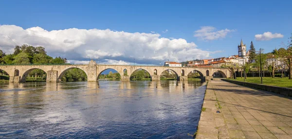 Panorama Ponte Barca Puente Romano Portugal — Foto de Stock