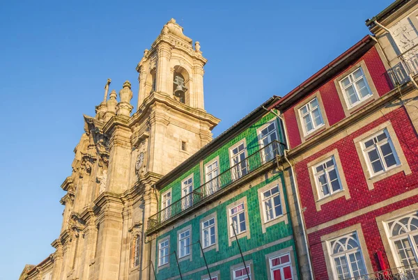 Convento Dos Congregados Coloridas Casas Braga Portugal — Foto de Stock